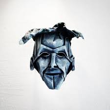 Stunning Origami Faces by Fynn Jackson