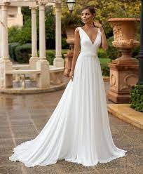 We did not find results for: Schlichtes Brautkleid Hochzeitskleid Kleid Fur Braut Tief V Ausschnitt Bc952 Ebay