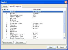 Here our the codes again :3 : Inserting A Non Breaking Space Microsoft Word