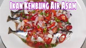 Resepi ikan kukus air asam ikan kukus: Ikan Kembung Air Asam Youtube