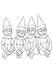 Choose any clipart that best suits your projects, presentations or other design work. Free Printable Elf On The Shelf Coloring Pages Tulamama