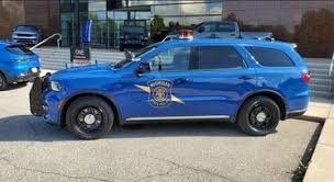Image result for Michigan State Police Blue 2018 Fleet