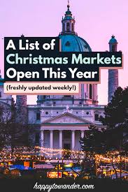 Christmas In Europe Here Are The 20 Xmas Markets Still On In 2020 In 2020 Christmas In Europe Christmas Market Nuremberg Christmas Market