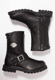 Harley Davidson Booker Cowboy Biker Boots Black Zalando Co Uk Rider Boots Boots Biker Boots