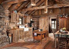 30 Best Rustic Kitchen Designs Log Cabin Kitchens Rustic Farmhouse Kitchen Log Homes