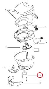 Rv toilet flange repair kit. Thetford 31115 Closet Flange Seal For Aqua Magic Bravura Rv Toilets