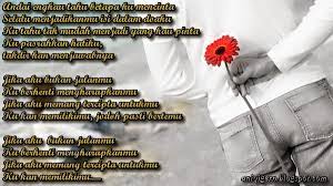 !klik download untuk lagu paling sesuai dan nikmati streaming atau download lagu andai jodoh! Dalam Hati Ada Taman Lirik Lagu Jodoh Pasti Bertemu Afgan