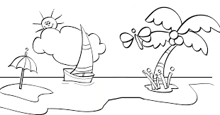 Jika anda pernah berkunjung ke tempat wisata yang terkenal seperti crayon merupakan salah satu peralatan menggambar dan mewarnai yang paling disukai di. Terbaru 50 Gambar Pemandangan Pantai Untuk Diwarnai