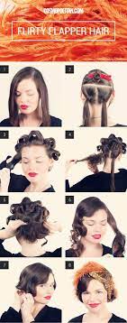 Halloween How To Turning Long Hair Into A Flapper Bob Flapper Hair Long Hair Styles 1920s Long Hair