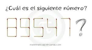 El primer jugador, llamado a, toma 1, 2 o 3 de los fósforos dados. Acertijo Cual Es El Siguiente Numero Matematicascercanas