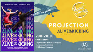 Projection du film Alive & Kicking : le swing et le bonheur, LA  MANUFACTURE, Aix-en-provence, 12 June 2025 | AllEvents