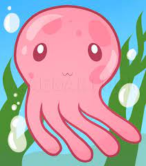 Take a look at some jellyfish photos beforehand so kids can get an idea of the shape of jellyfish they want to draw. How To Draw A Jellyfish For Kids Step By Step Drawing Guide By Dawn Dragoart Com