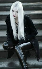 Goth Beauty Anastasia Eg Blonde Goth Dark Gothic Fashion Gothic Fashion