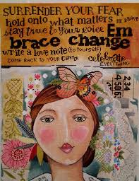 KRR-3 Come Back to Center 11 x 14.5 18 Mesh KELLY RAE ROBERTS DESIGNS