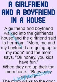 A Girlfriend And A Boyfriend In A House Funny Story Laughtered Funny Marriage Jokes Funny Relationship Jokes Girlfriend Jokes
