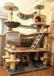 Mega Cat Tree House Cat Tree Plans Cool Cat Trees Crazy Cats