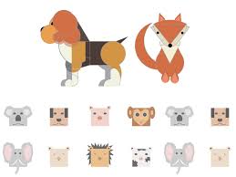 Download Wild Geometric Animals Sketch Freebie Download Free Resource For Sketch Sketch App Sources