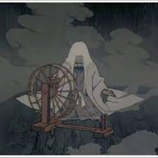 Portrait of an old lady spinning | art uk. The Mysterious Old Lady Is Rolling A Traditional Spinning Wheel In Download Scientific Diagram