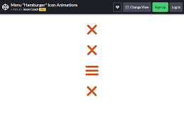 Svg hamburger menu icon is uniquely designed with pop motion. 23 Bootstrap Hamburger Menu To Increase Visitor Engagement Colorlib