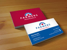 Customize your policy and see how much you could save with pay as you go car insurance Farmers Insurance Agency Design 81 Business Card Designs For A Business In United States