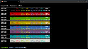 The color names of if you look at the color table below, you will see the result of varying the red light from 0 to 255, while. Windows Terminal Color Schemes Microsoft Docs
