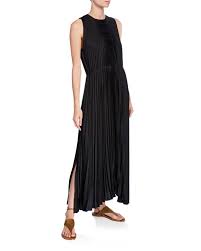 Vince Pleated Scoop Neck Sleeveless Shift Dress Sleeveless Shift Dress Shift Dress Cocktail Dress Lace