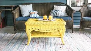 Lol it's crazy how stores are soo different throughout the country! Transform A Wicker Table With Paint Goodwill Southern Piedmont