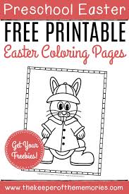 For boys and girls, kids and adults, teenagers and toddlers, preschoolers and older kids at school. Free Printable Easter Bunny Coloring Pages The Keeper Of The Memories