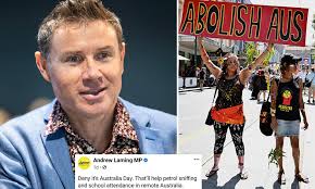 Bowman mp andrew laming put forward a motion on monday calling on the house to support a trial of earlier drug testing for jobseeker and youth allowance recipients not meeting their activity requirements. Liberal National Mp Slammed Over Racist And Grubby Facebook Post About Australia Day Daily Mail Online