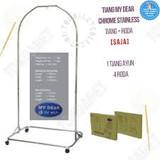 Sebagai contoh pegas ayunan bayi yang harus diganti sesuai dengan berat tubuh buah hati; Ayunan Bayi Chrome Stainless Tiang Rangka Ayunan My Dear Spring Cot Varian Tiang Roda Saja Tokoabet Terbaru Agustus 2021 Harga Murah Kualitas Terjamin Blibli