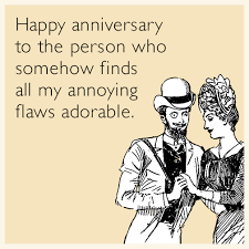 Happy first anniversary to you guys. 65 Funny Anniversary Meme Cards For Couples Anniversary Quotes Funny Anniversary Quotes For Husband Anniversary Quotes For Boyfriend