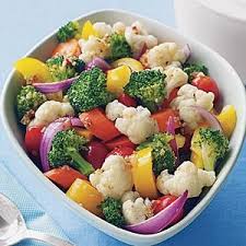 Chunky Vegetable Salad Recipe Myrecipes Com Vegetable Salad Recipes Vegetable Salad Easy Broccoli Salad