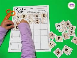 The spanish alphabet is easy to learn — it differs by only one letter from the english alphabet. Free Cut And Paste Alphabetical Order Activity For Kindergarten