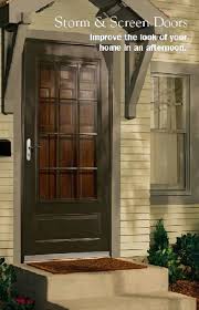 Pella Storm Door Options Door Designs Plans Brown Front Doors Andersen Storm Doors Front Door