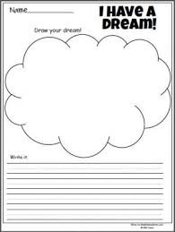 Draw And Write Your Dream Martin Luther King Writing Martin Luther King Jr Writing Martin Luther King Activities
