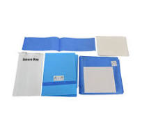 Disposable Sterile Eye Drape Ophthalmic Surgical Eye Drapes with Fluid  Collection Pouches