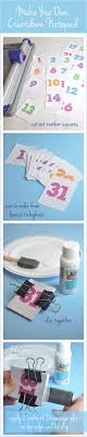 Make Your Own Countdown Calendar And Notepad Christmas Countdown Diy Countdown Calendar Notepad Diy