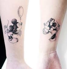 Favorite add to mickey mouse temporary tattoo, mickey mouse tattoo, mickey mouse birthday, mickey mouse party. Mickey And Minnie Mouse Easy Disney Tattoos Easy Disney Tattoos Easy Tattoos Crayon