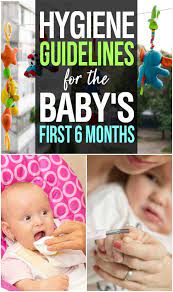 7 Hygiene Guidelines Mom Should Follow For The First 6 Months Baby Care Tips Baby 7 Week Old Baby