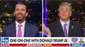 And he always went to a place right next to the guards. Donald Trump Jr Tells Hannity I Wish My Name Was Hunter Biden So I Could Make Millions Off My Father S Presidency