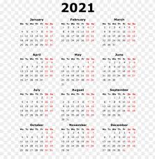 2021 Classic Transparent Calendar Eu Png Image Png Image With Transparent Background Toppng