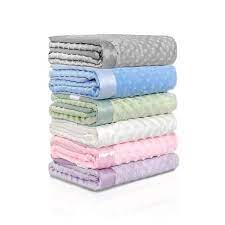 Quelle taille de drap choisir ? Drap Plat Lit Bebe Bebe Soft Minky Peluche Reversible Couverture De Bebe Avec Enduit Pois Et Garnitures Silky 30 X 35 J37kb Cdiscount Puericulture Eveil Bebe