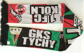 Górniczy klub sportowy tychy information, including address, telephone, fax, official website, stadium and manager. Szalik Gks Tychy Fc Koeln Otwarcie Stadionu 9397684864 Allegro Pl