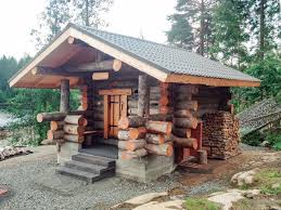 Kelo Sauna Bei Finnwerk Aussensauna Saunahaus Blockhaus Hauser