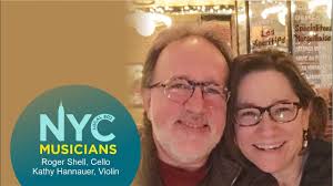 Roger Shell, cellist & Kathy Hannauer, violinist