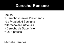 Manual de derecho romano ghirardi. Derechos Reales En El Derecho Romano Pdf Xwtm Bamagien Site