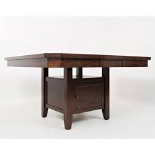 It features a round tulip base design with 48 round glass top. Manchester Adjustable Height Dining Table By Jofran Furniture Furniturepick