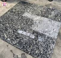 White Wave Granite Wall Tiles - Stylish Outdoor Decor