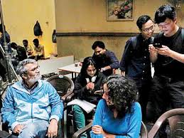 Bollywood Nitesh Tiwari Helps Dangal Fans From China Recover From A Con Job With A Visit To The Sets Of Chhichhore Yami and hrithik were in beijing for the film's premiere and experienced fans' love first hand.