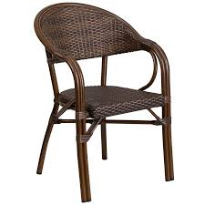 Flash Furniture Milano Series Contemporary Modern Arm Chair Metal Frame Lowes Com Aluminum Chairs Patio Chairs Flash Furniture